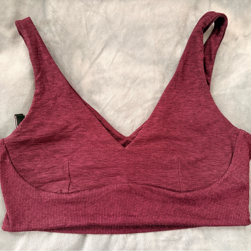 Victoria's Secret Maroon Knit Top